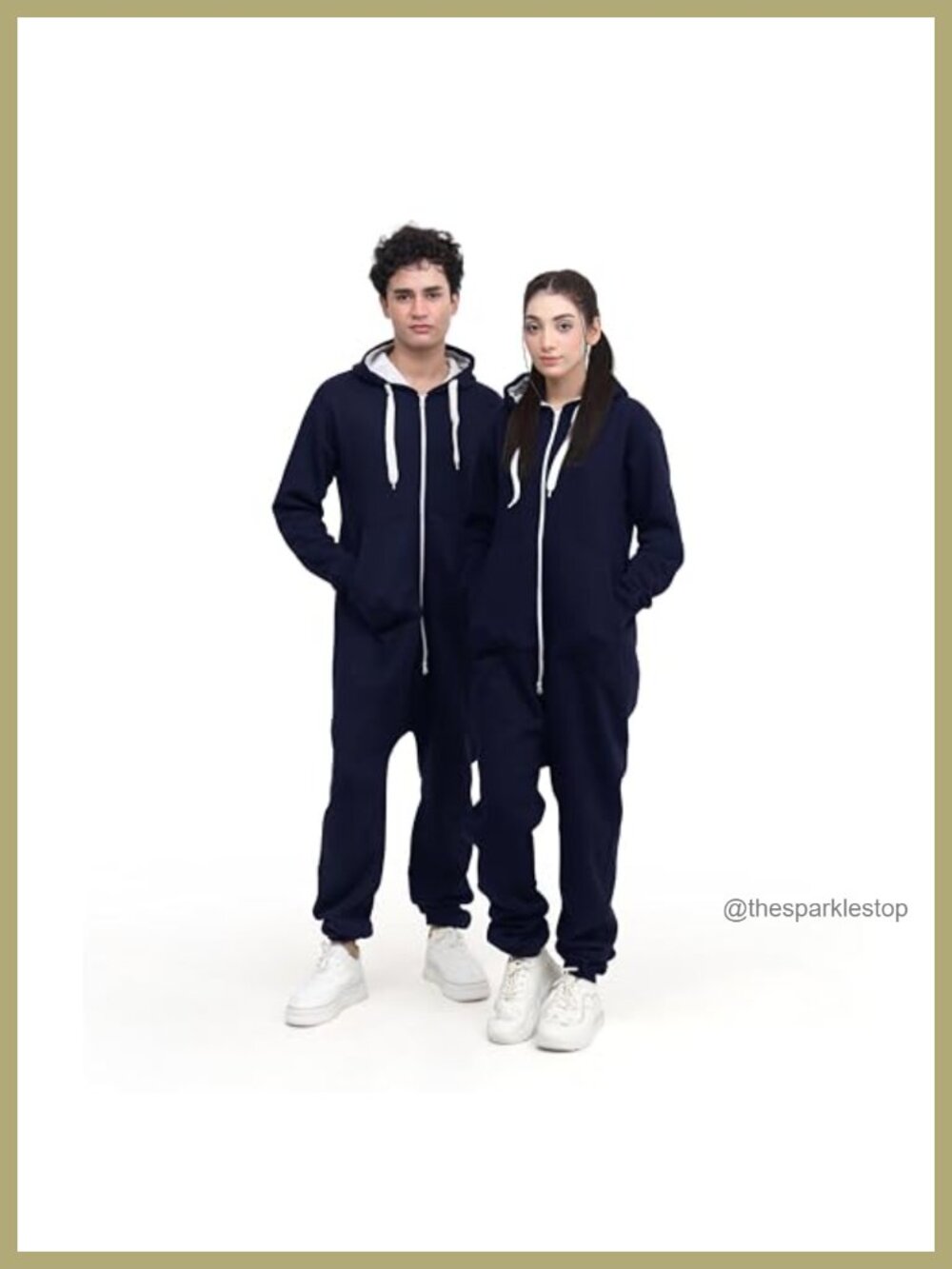 Adult Onesie Pajama One Piece Hooded Jumpsuit Fleece Loungewear